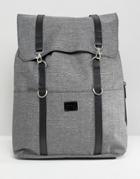 Spiral Carlton Backpack In Crosshatch Gray - Gray