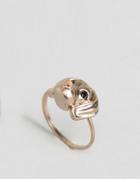 Limited Edition Sausage Dog Ring - Gold