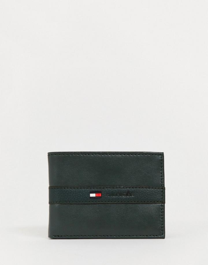 Tommy Hilfiger Leather Wallet In Brown