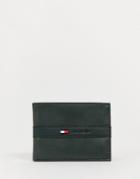Tommy Hilfiger Leather Wallet In Brown