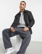 Pull & Bear Loose Fit Shirt In Black