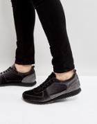 Asos Sneakers In Gray Velvet - Gray