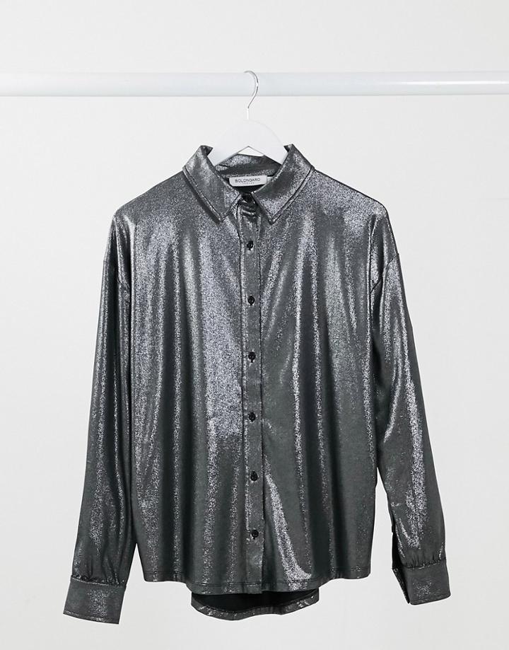 Bolongaro Trevor Viv Shirt In Silver