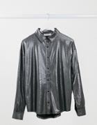 Bolongaro Trevor Viv Shirt In Silver