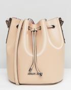Armani Jeans Duffle Bag In Blush - Beige