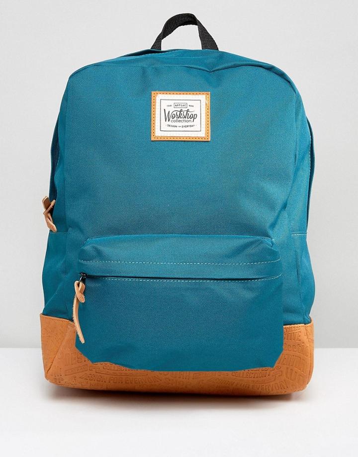 Artsac Workshop Backpack In Blue Contrast Base - Blue