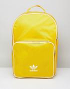 Adidas Originals Adicolor Backpack In Yellow Cw0634 - Yellow