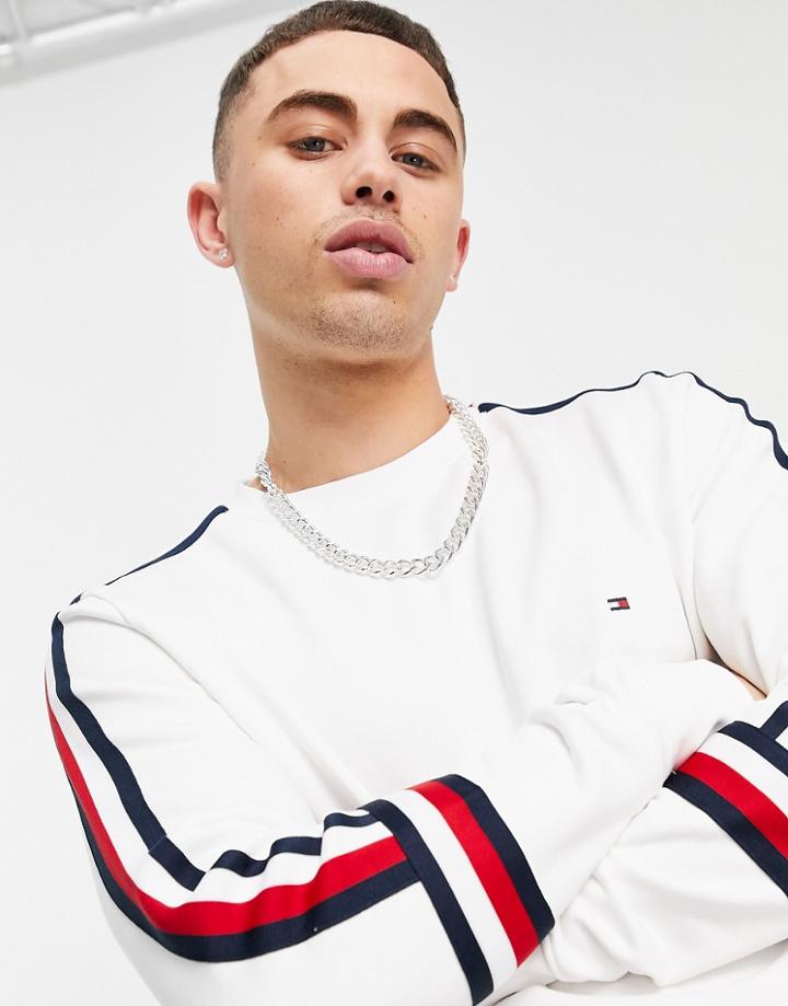 Tommy Hilfiger Tape Sweatshirt-white