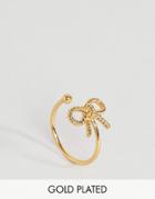 Olivia Burton Vintage Bow Ring - Gold