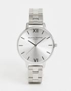 Olivia Burton Ob15bl22 Sunray Bracelet Watch In Silver - Silver