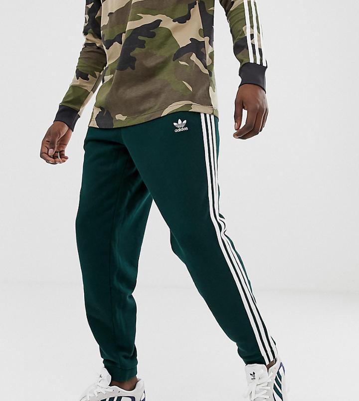 Adidas Originals Three Stripes Track Pant - Green