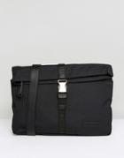 Smith And Canova Nylon And Leather Messenger Bag - Black