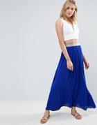Wal G Maxi Skirt - Blue