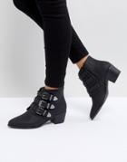 Miss Selfridge Western Boots - Black