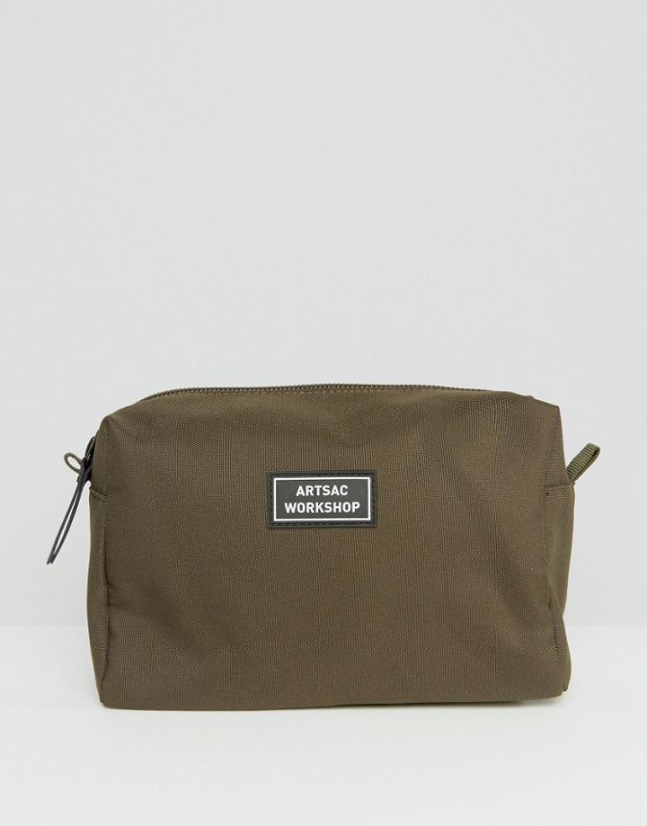 Artsac Workshop Toiletry Bag - Green