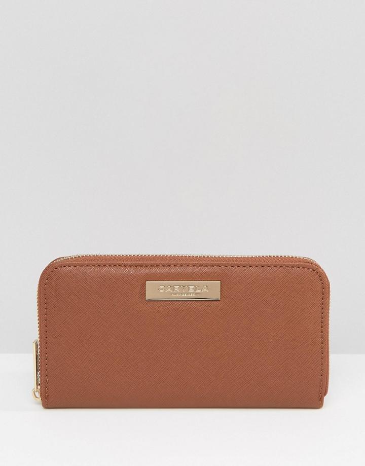 Carvela Zip Around Purse - Tan