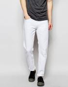 Wood Wood Jeans In White Regular Fit - White