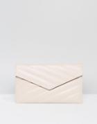 Asos Quilted Clutch Bag - Pink