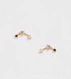 Kingsley Ryan Gold Plated Opal & Mixed Stone Climber Earrings - Gold