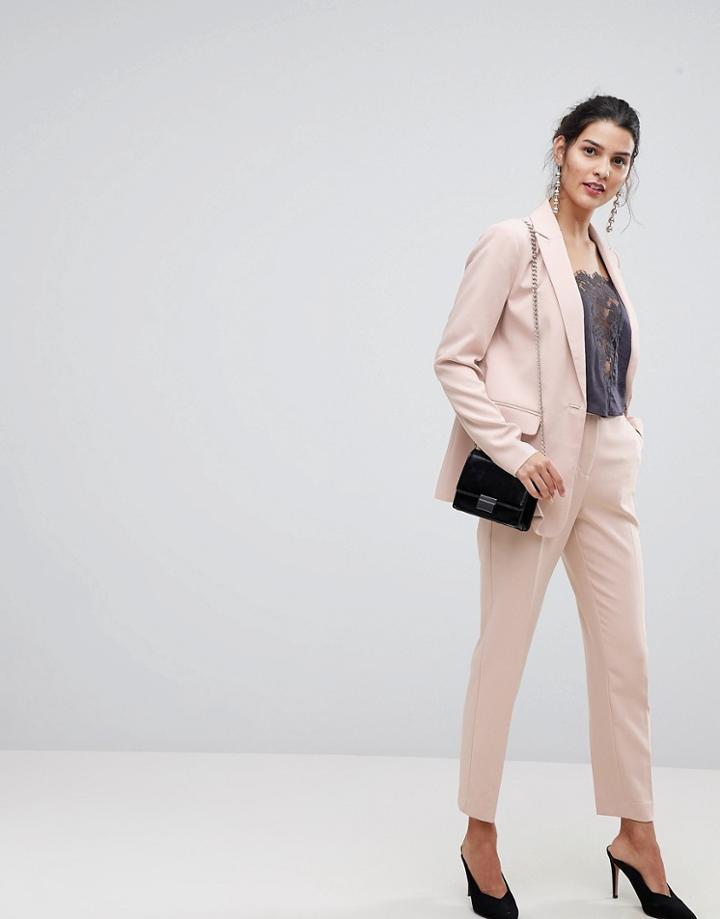Y.a.s Tailored Pant - Pink