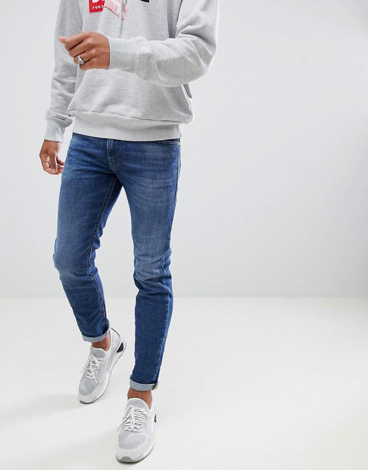 Diesel Thommer Slim Stretch Jeans 084uh - Blue