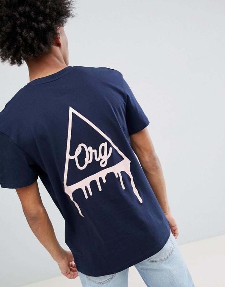 Jack & Jones Originals T-shirt With Front & Back Print - White
