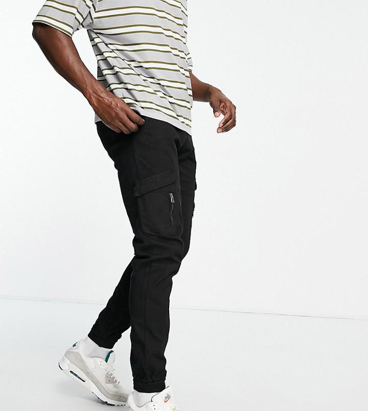 Bolongaro Trevor Tall Ethan Cargo Sweatpants-black