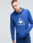 Le Coq Sportif Triangle Logo Hoodie - Blue