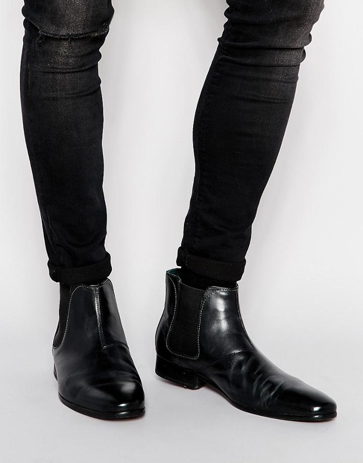 Ted Baker Buurg Chelsea Boots - Black