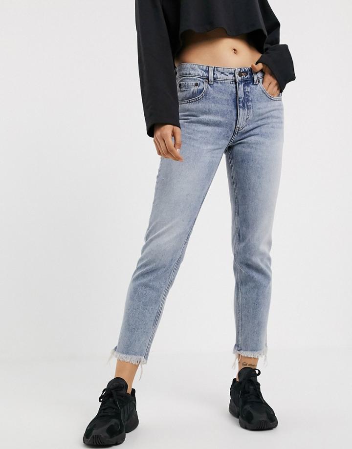 Cheap Monday Straight Leg Jeans-blue