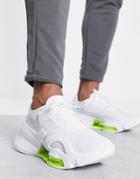 Nike Training Air Zoom Superrep 3 Sneakers In White