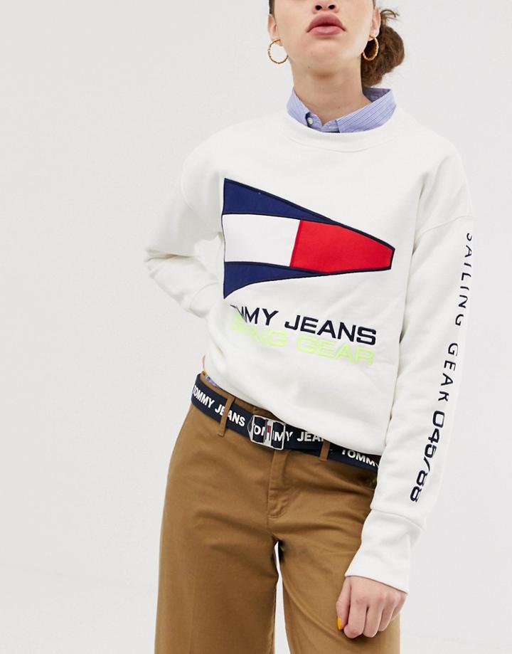Tommy Jeans Webbing Belt - Navy