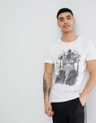 Blend Indie Rocker Wolf T-shirt - White