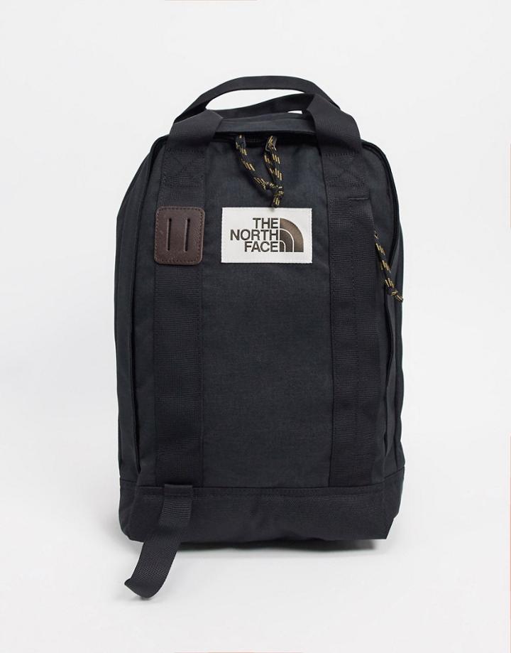 The North Face Tote Pack Backpack In Black
