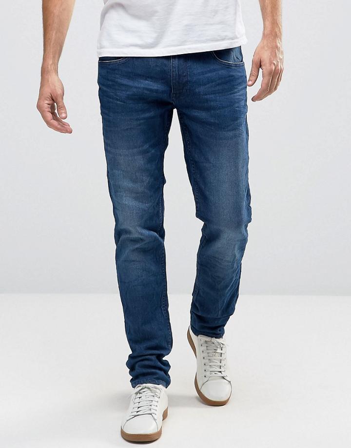 Blend Twister Slim Jeans Mid Blue - Blue