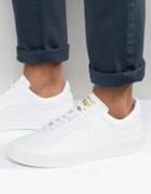 Puma Star Court Leather Sneakers In White 36118901 - White