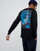 Asos Star Wars Relaxed Long Sleeve T-shirt - Black