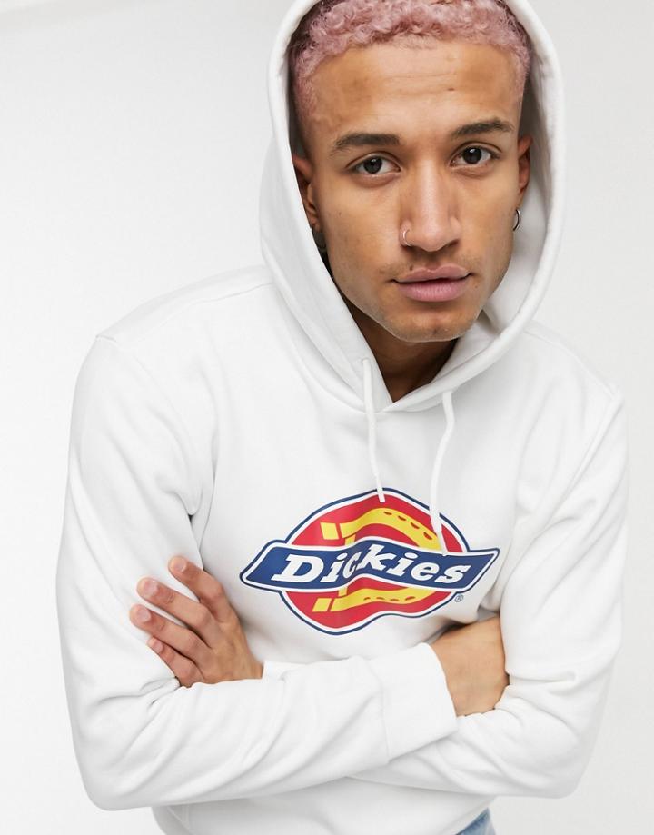 Dickies Horseshoe Icon Logo Hoodie In White