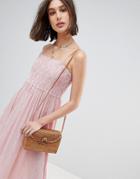 Vero Moda Stripe Gathered Sun Dress - Multi