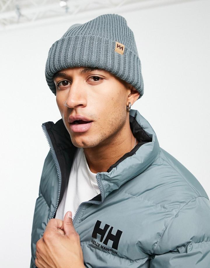 Helly Hansen Ocean Ht Beanie In Gray-blues
