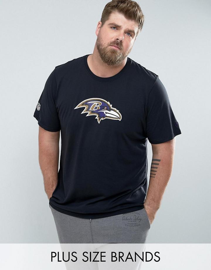 New Era Plus Nfl Seattle Seahawks T-shirt In Navy - Navy