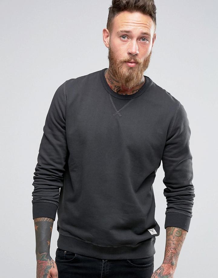 Wrangler Crew Sweatshirt - Black