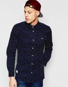 Wesc Synon Slim Fit Shirt - Blue