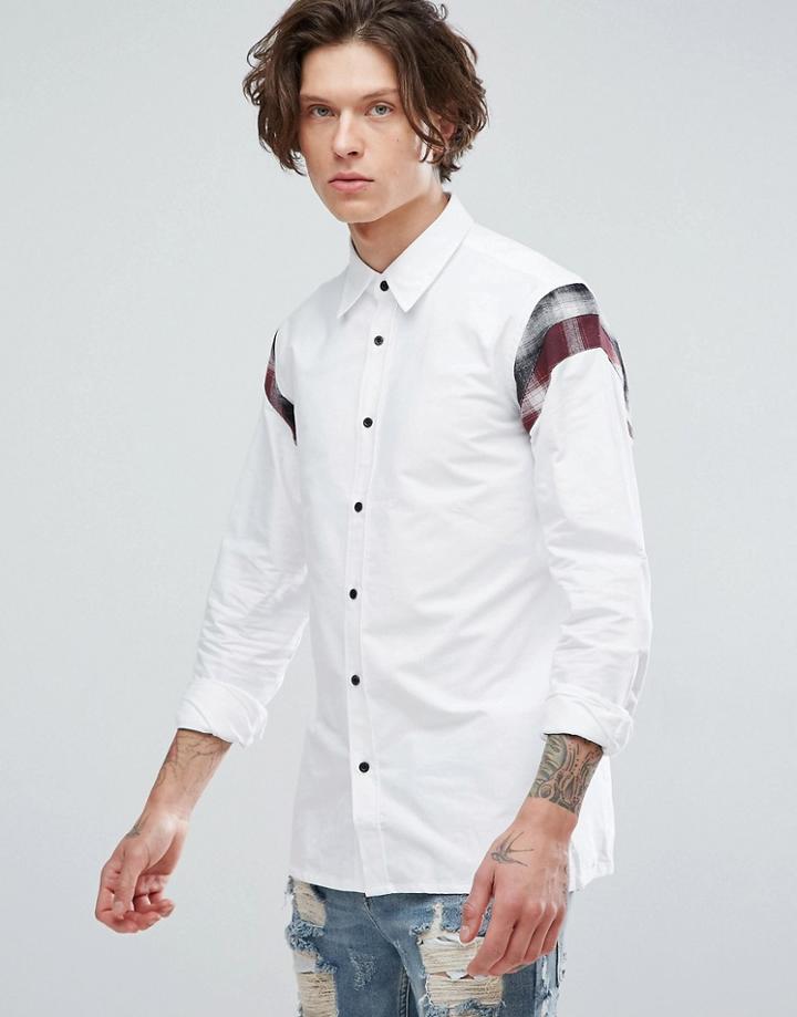 Dr Martens Shoulder Panel Shirt - White