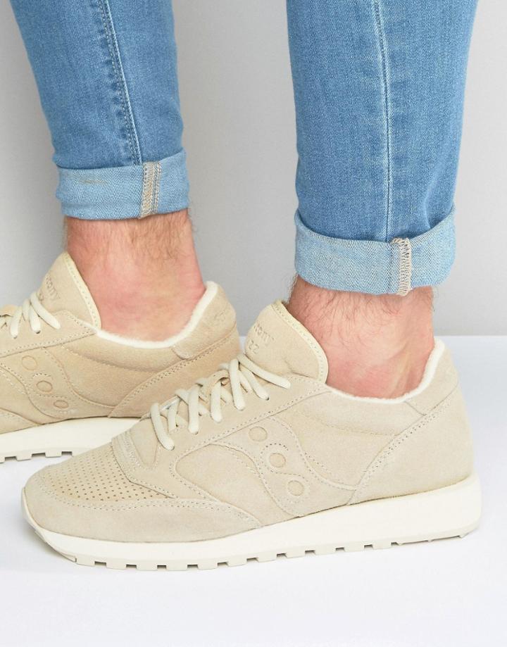 Saucony Jazz Originals Suede Premium Sneakers S70246-8 - Beige