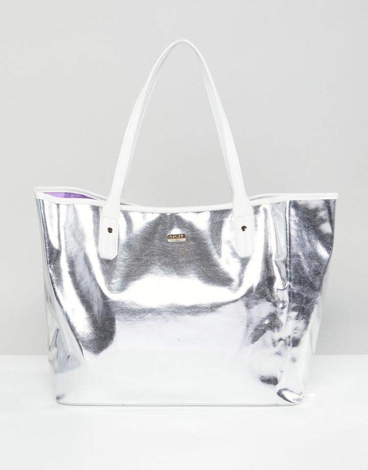 Ban. Do Silver Tote Bag - Silver