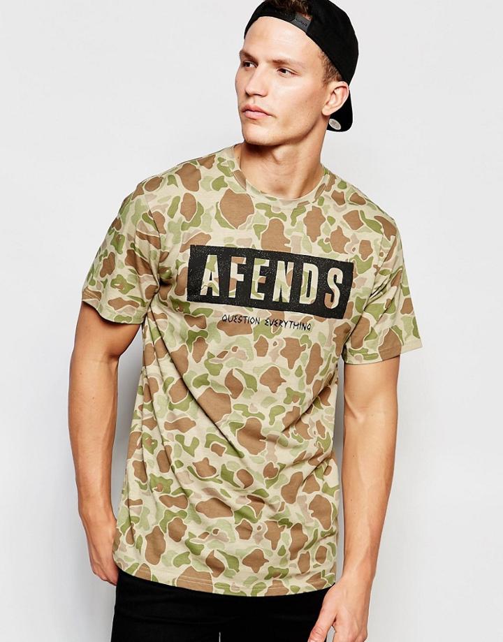 Afends Rumble T-shirt - Green