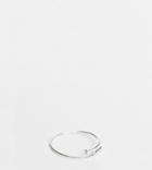 Kingsley Ryan Curved Ring In Sterling Silver