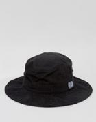Globe Wide Brim Hat - Black