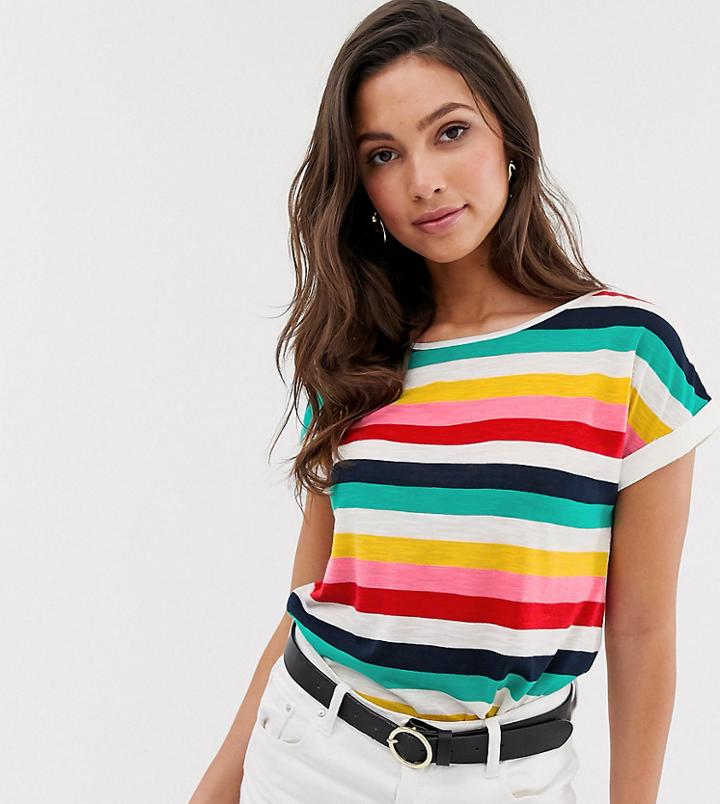 Oasis Tee In Stripe - Multi
